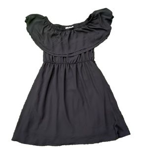 NWOT-Sz L-Lush brand black dress